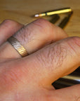 Real Bullet Mens Wedding Band / Ring