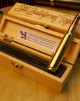 US Army Gifts for Men | Bullet Pen & Engraved Gift Box, Personalized gift / military gift for Soldier