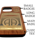 Personalized Army Iphone Case | Pick Your Unit & Badges