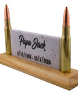 Real Bullet Urn Plaque