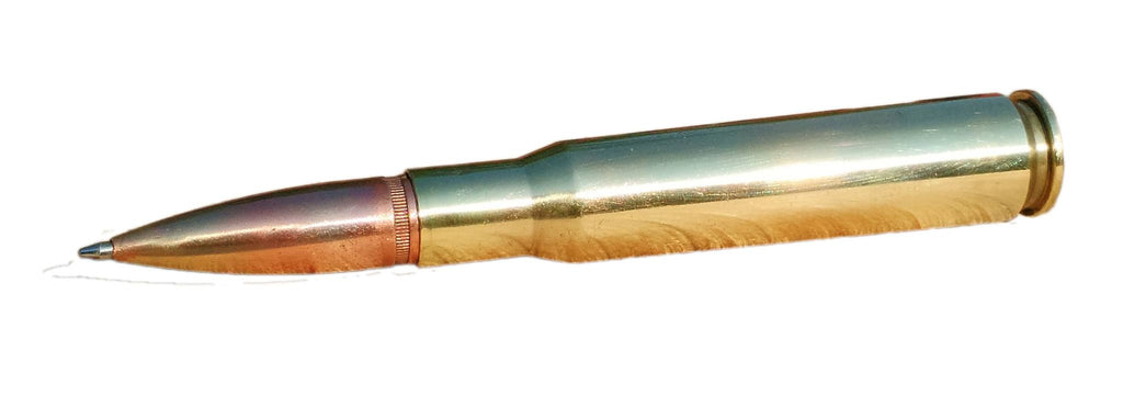 50 caliber BMG Bullet Pen Anniversary Gift for Men Personalized Gift –  Brass Honcho