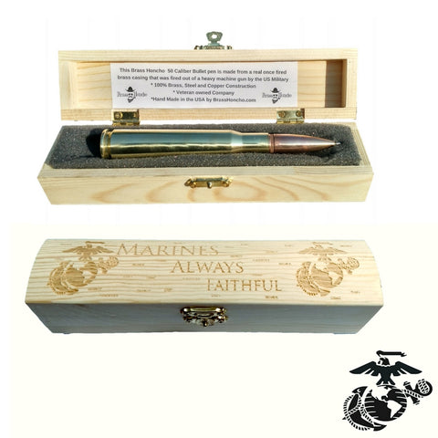 308 Real Bullet Authentic Brass Casing Refillable Twist Pen - Tactical Gift  Box - Polished Brass : : Office Products